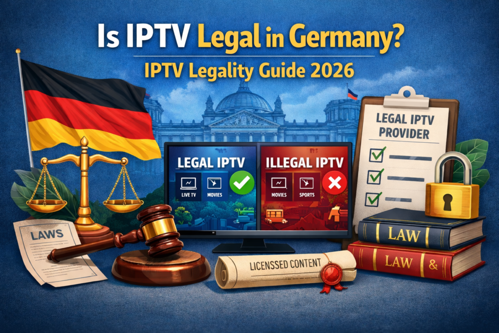 Is IPTV legal in Germany – IPTV legality guide for German users