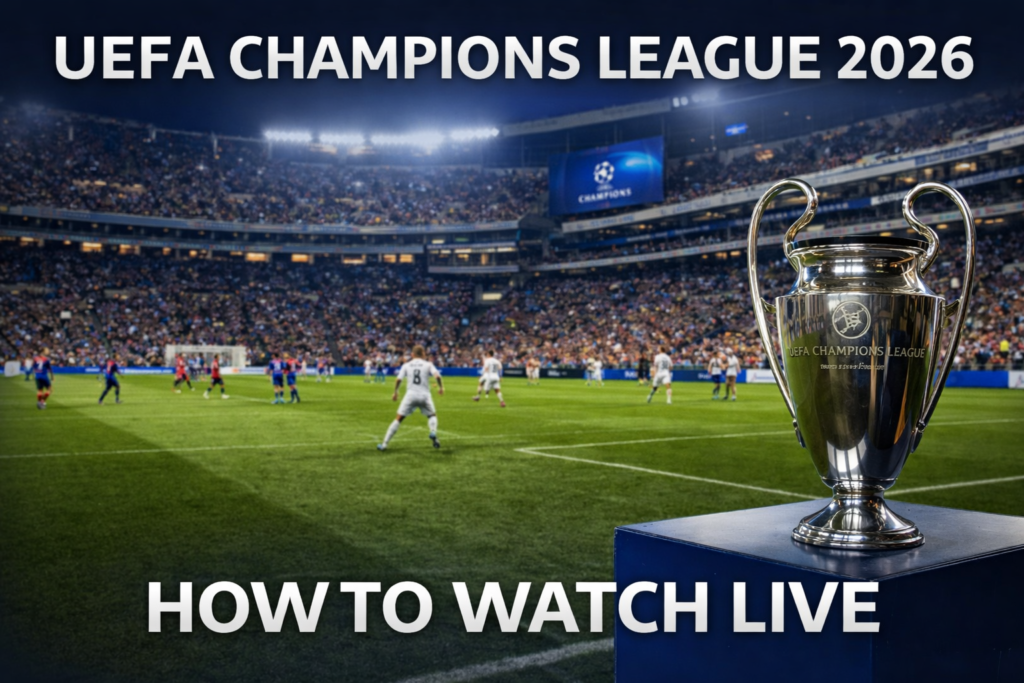 Watch UEFA Champions League 2026 : Fixtures, & How to Watch